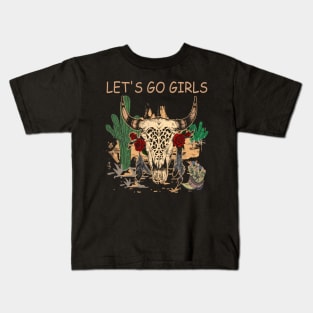 Cartoon Gifts Let's Go Girls My Favorite People Kids T-Shirt